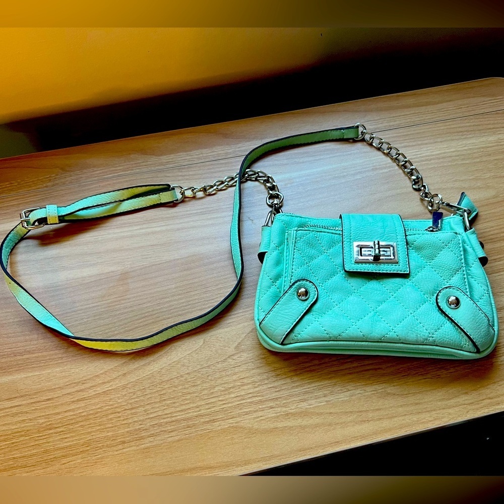 Charming Charlie Turquoise Crossbody Bag
